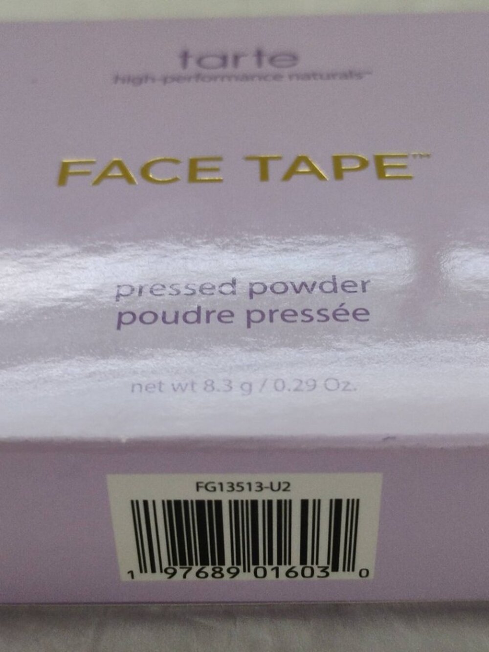 tarte Face Tape Pressed Powder Foundation 22N 'Light Neutral'- NWT- Full Size - Picture 6 of 6